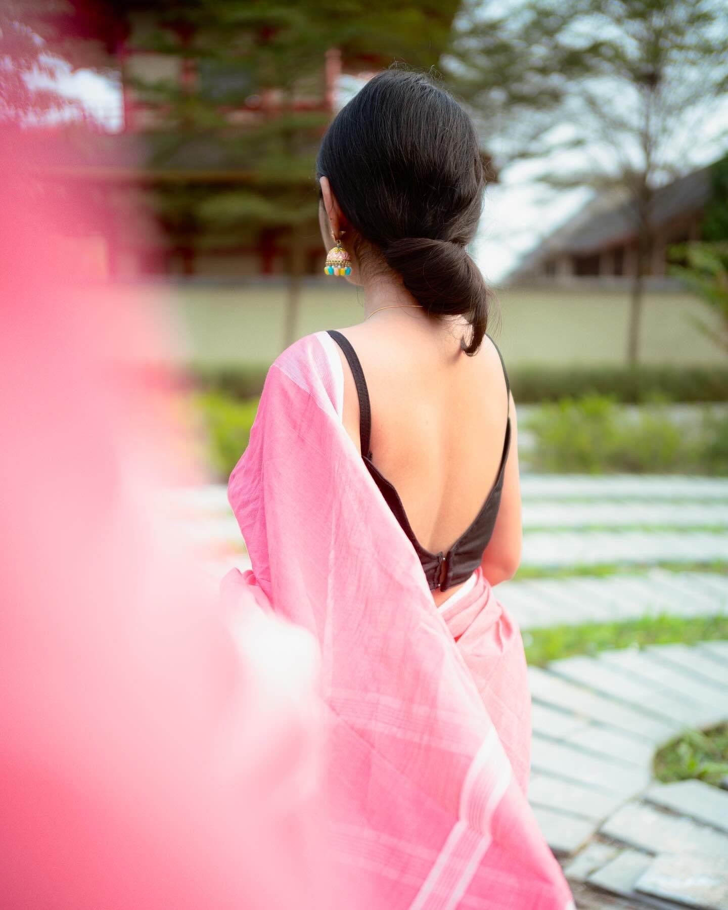 Blush Bloom (Saree)