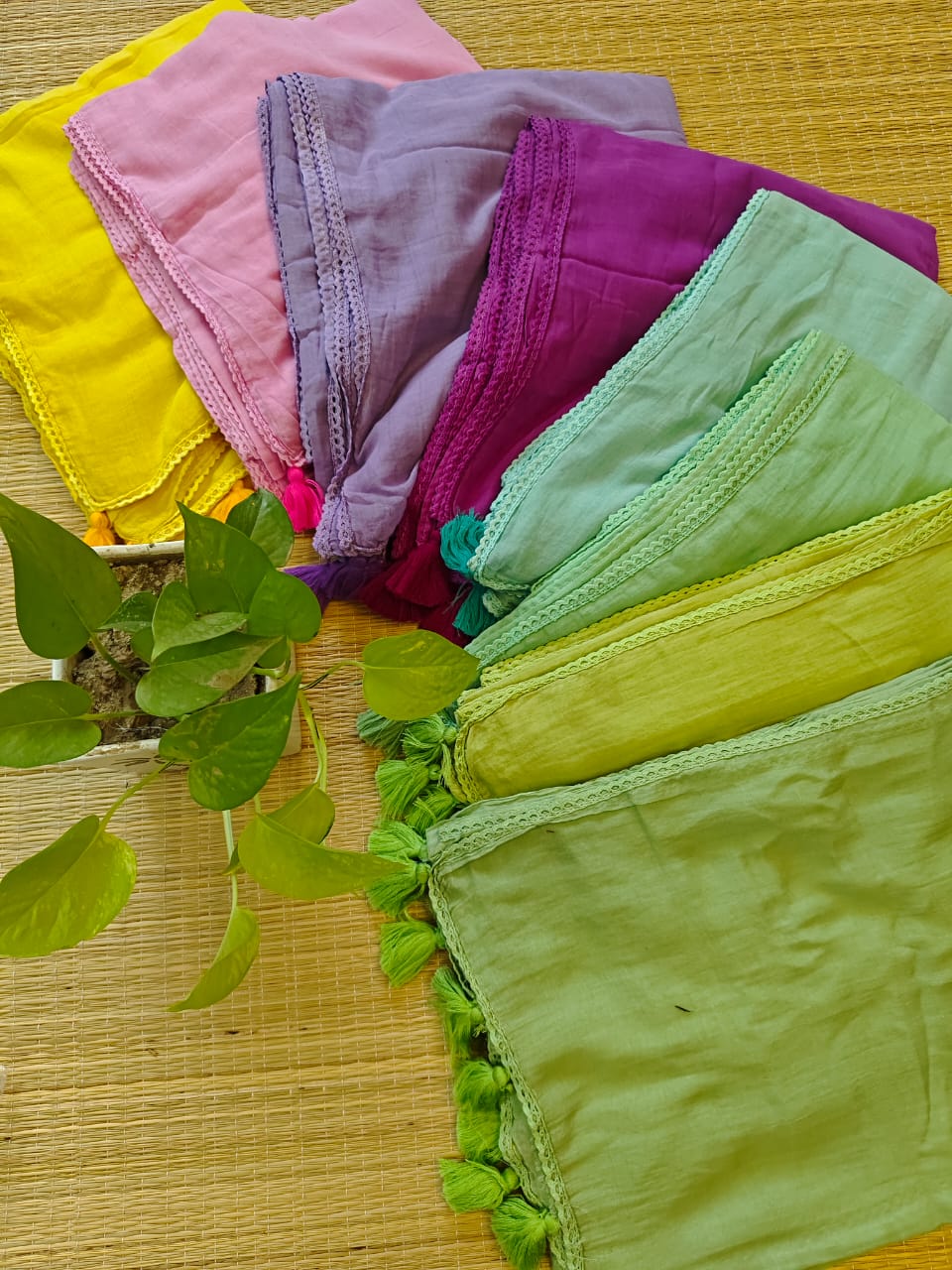 Pastel Cindrella Tassel (Saree)