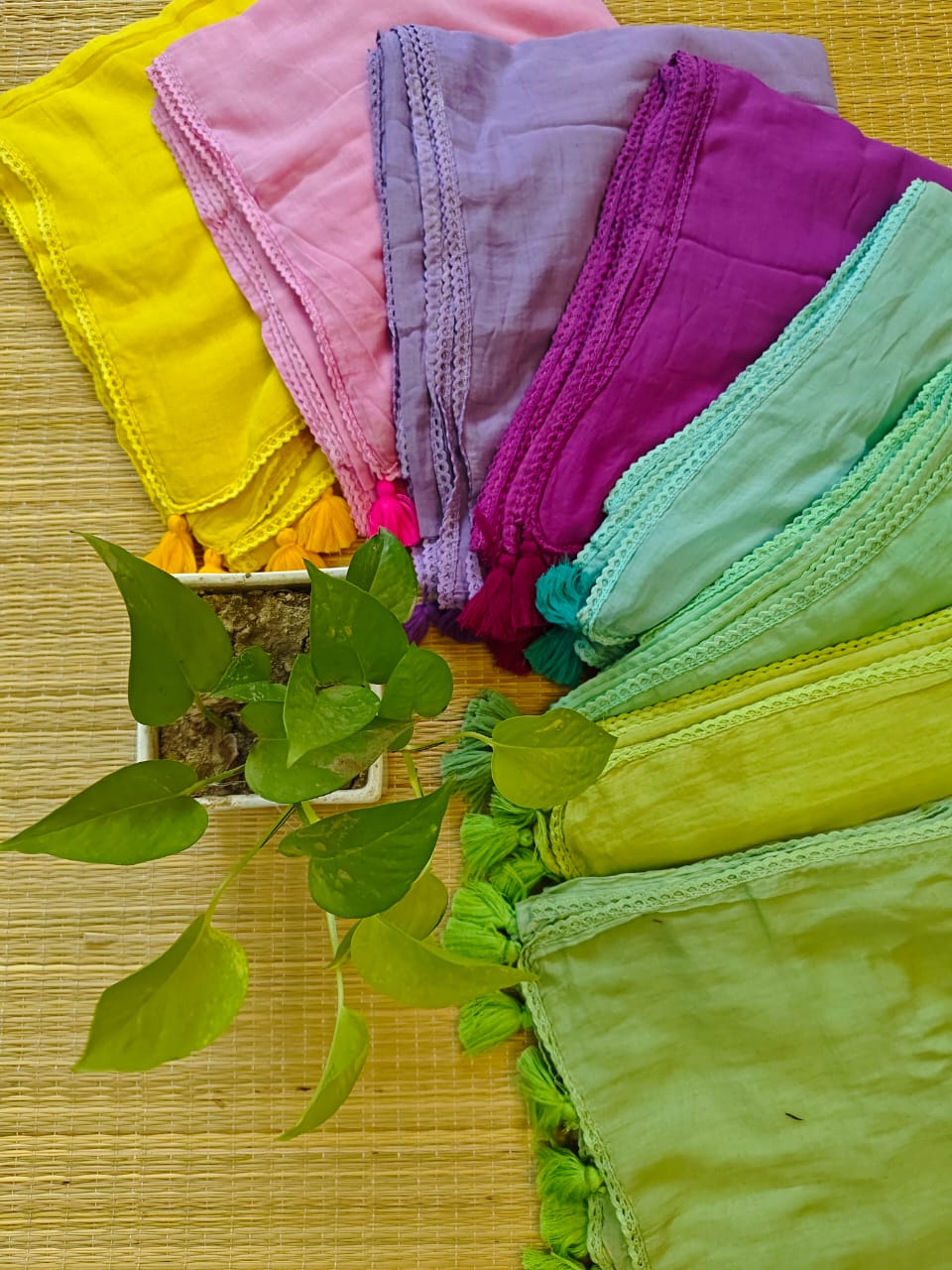 Pastel Cindrella Tassel (Saree)