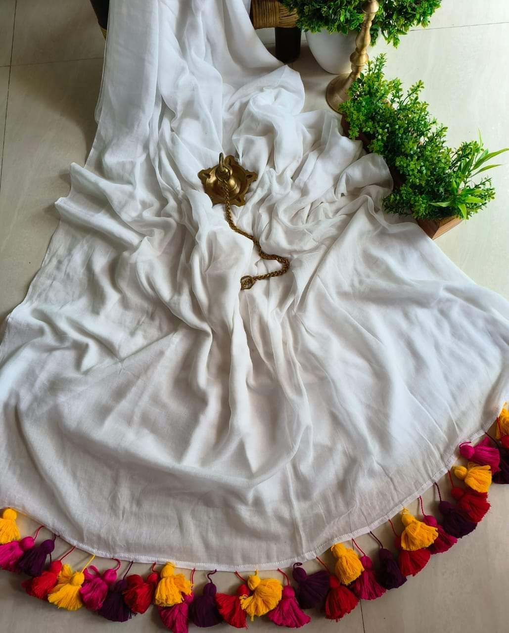 Saadgi Mulmul (Saree)