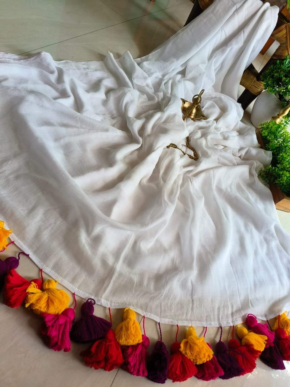 Saadgi Mulmul (Saree)