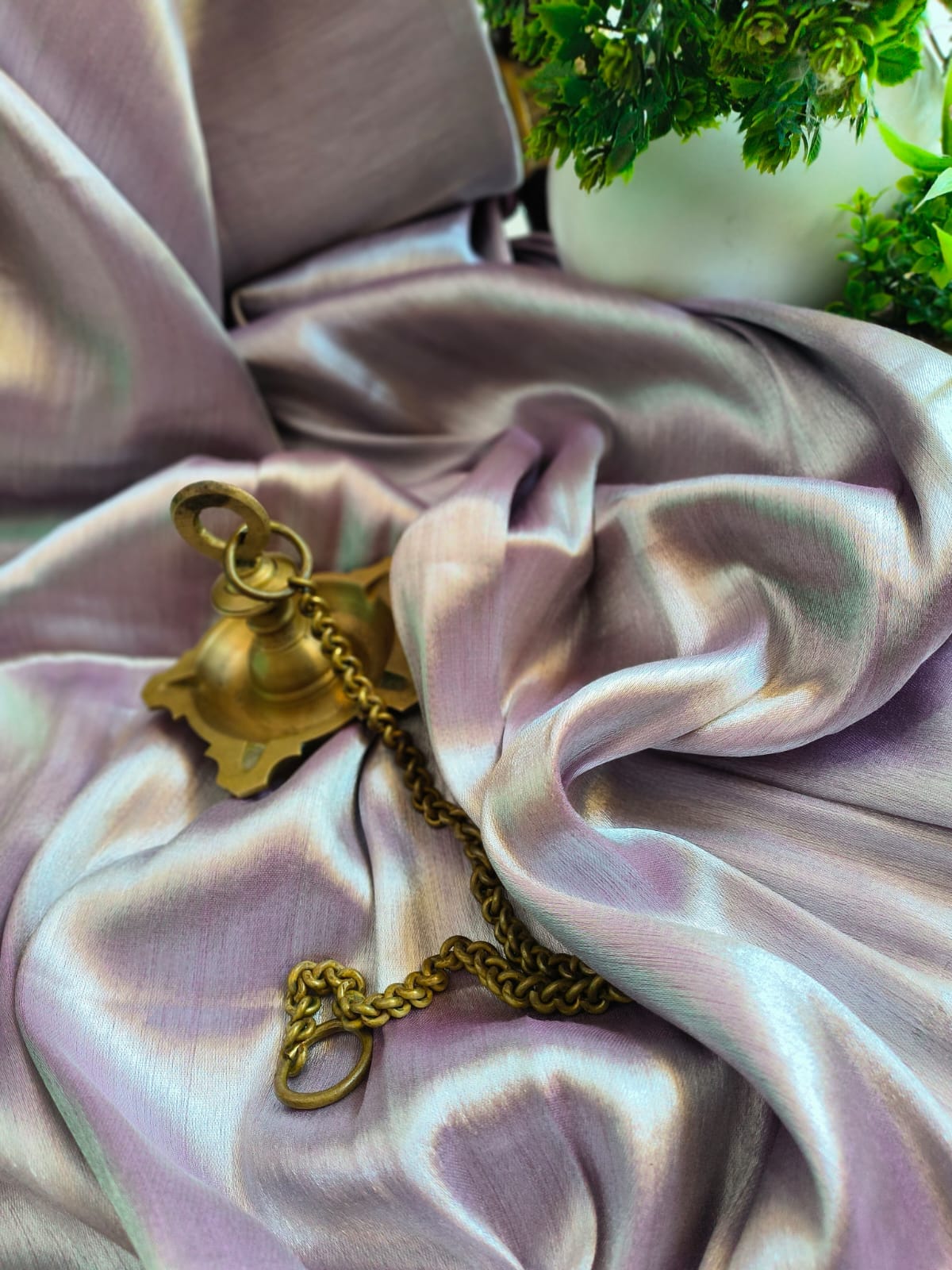 Shimmer Elegance Tissue (Saree)