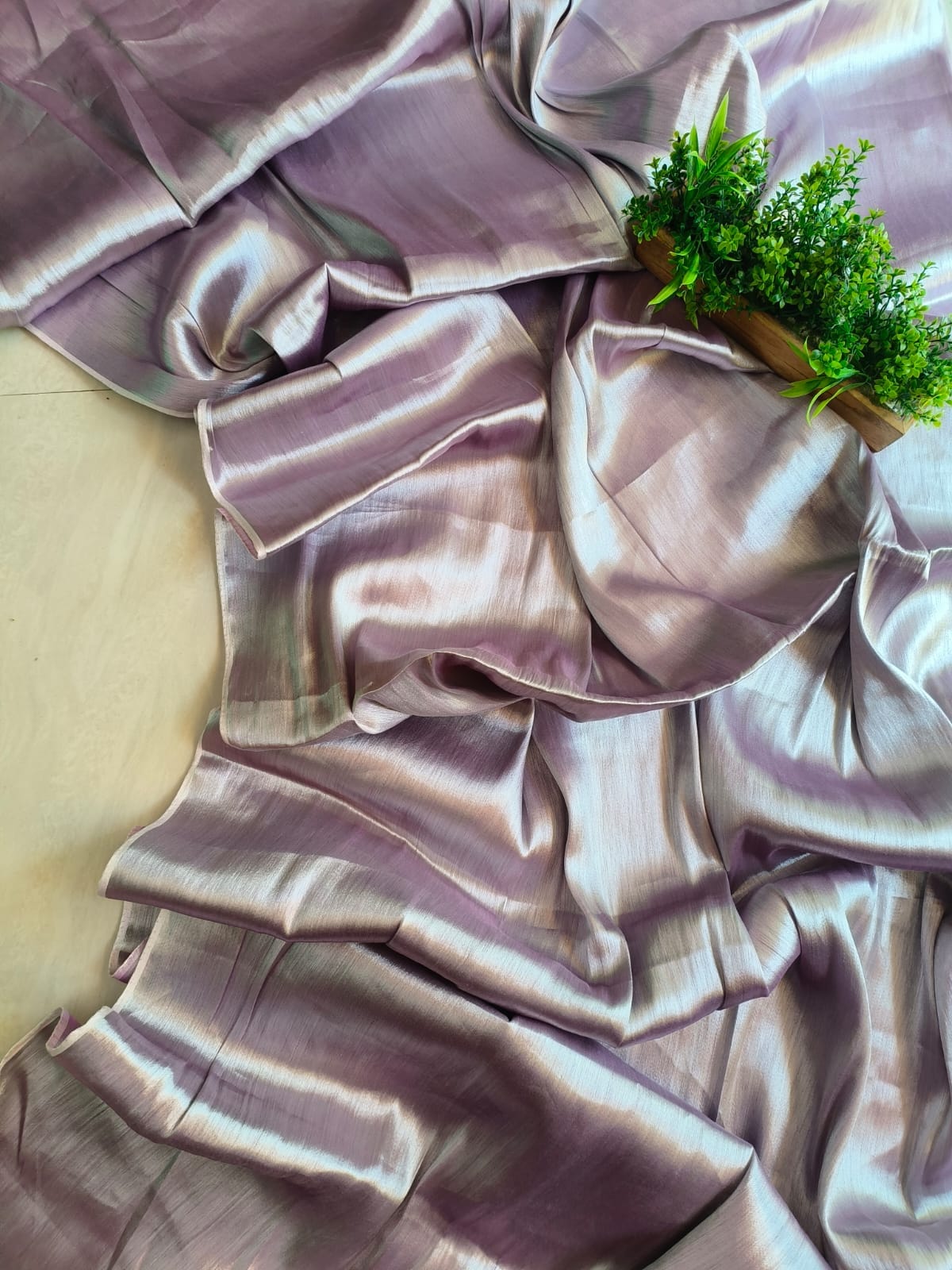 Shimmer Elegance Tissue (Saree)