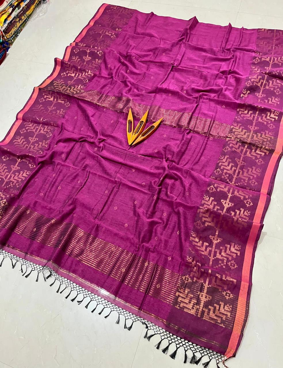 Soft Aaryaa Jamdani (Saree)