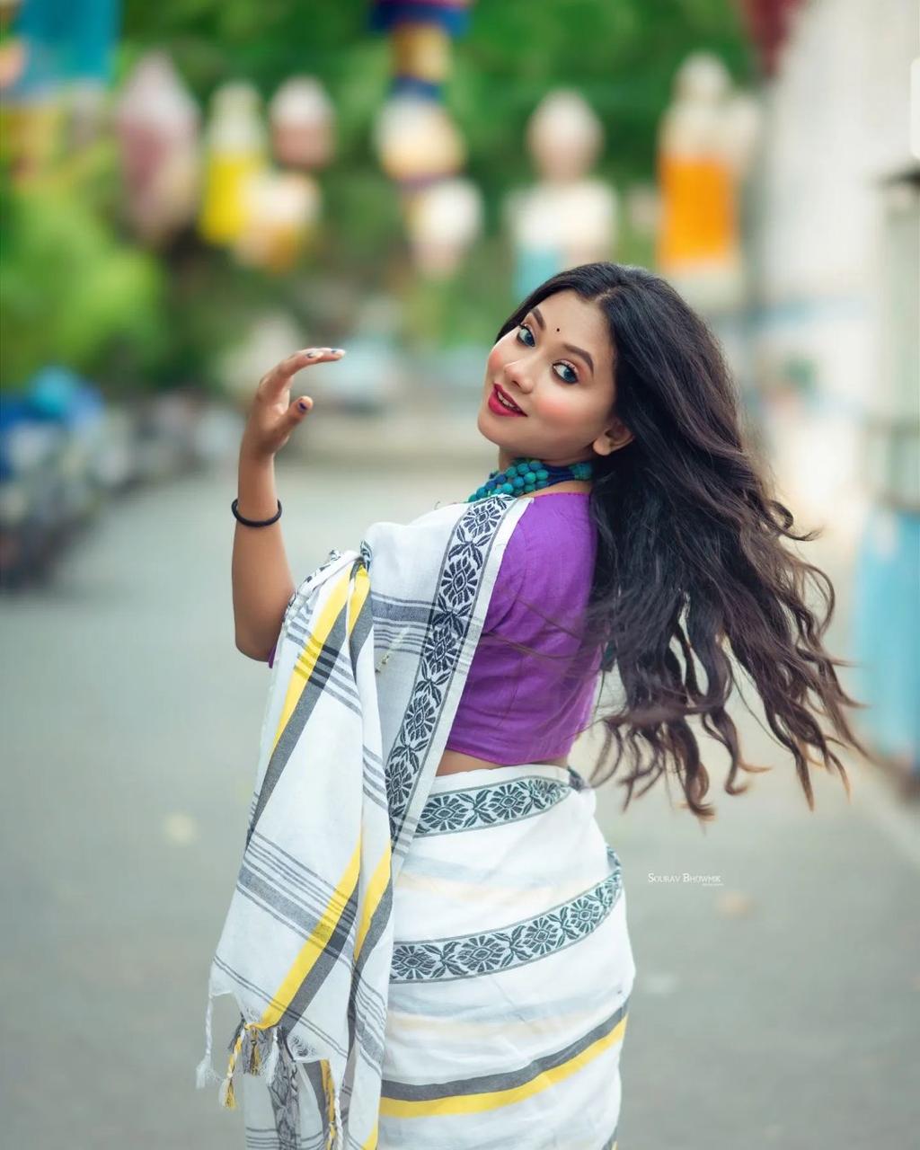 Vidya Balan Inspire Khadi (Saree)