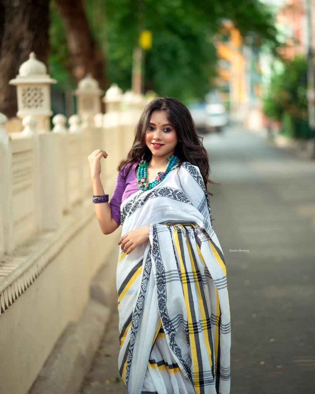 Vidya Balan Inspire Khadi (Saree)
