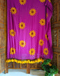 Sunflower Cindrella Tassel Mulmul (Saree)