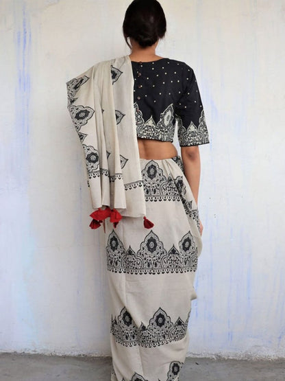 Meena Bagru Cotton (Saree)