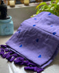 Heart Embroidered Mulmul (Saree)