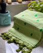 Heart Embroidered Mulmul (Saree)