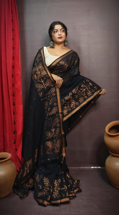 Soft Aaryaa Jamdani (Saree)
