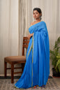 Dual Colour Border Khadi (Saree)