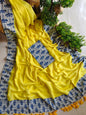 Handwoven Bagru Mulmul (Saree)