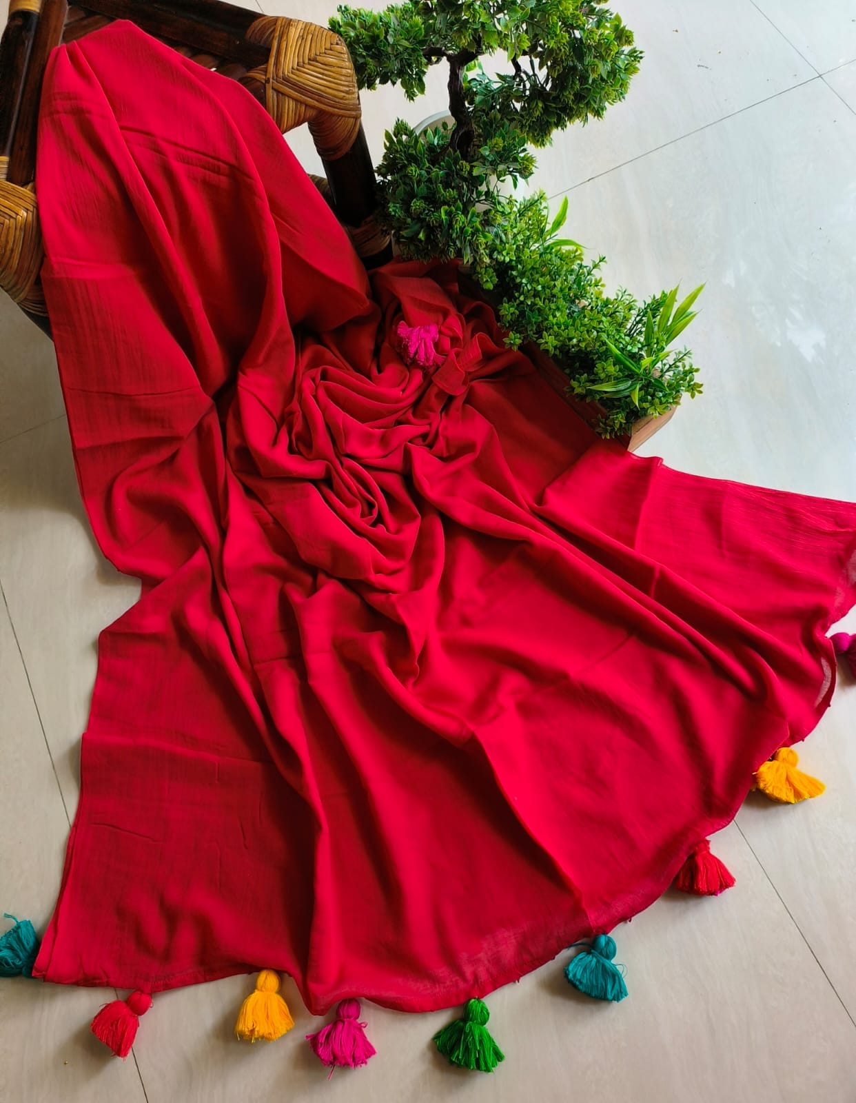 Kora Mulmul (Saree)