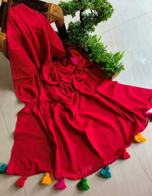 Kora Mulmul (Saree)