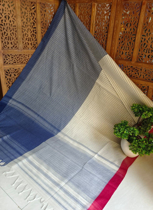 Mini Checkers Begampuri (Saree)