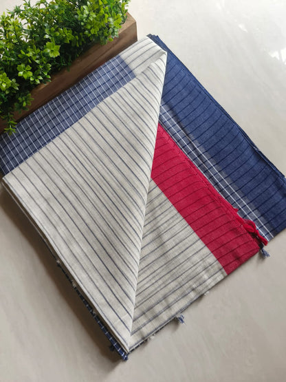 Mini Checkers Begampuri (Saree)