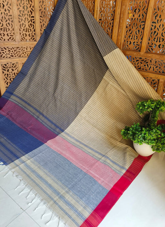 Mini Checkers Begampuri (Saree)