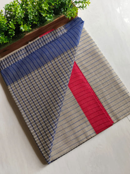 Mini Checkers Begampuri (Saree)