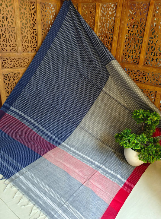 Mini Checkers Begampuri (Saree)
