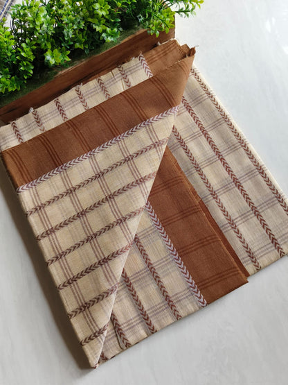 Medium Checkers Begampuri (Saree)