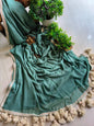 Designer Lace Mul Cotton (Saree)