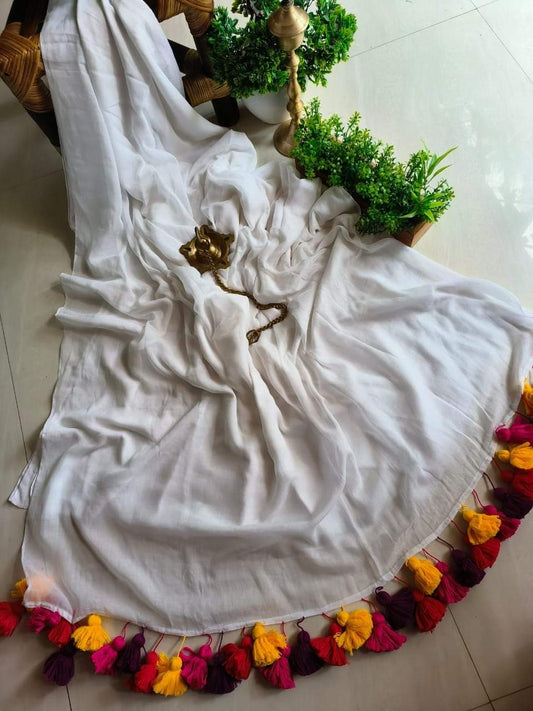 Saadgi Mulmul (Saree)