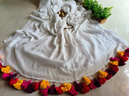 Saadgi Mulmul (Saree)