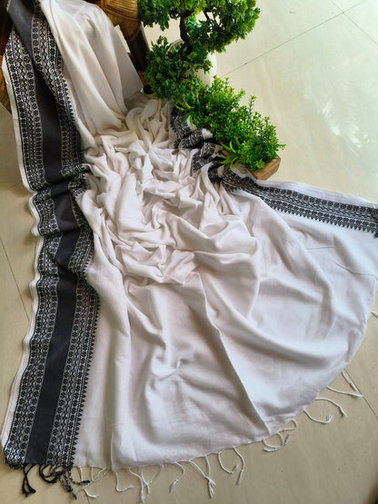 Mini Temple Mulmul Cotton (Saree)