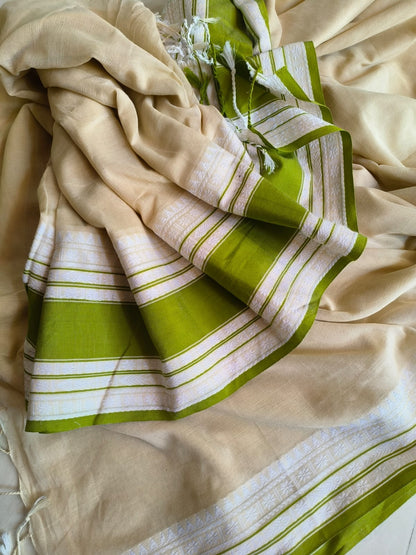 Mini Temple Mulmul Cotton (Saree)