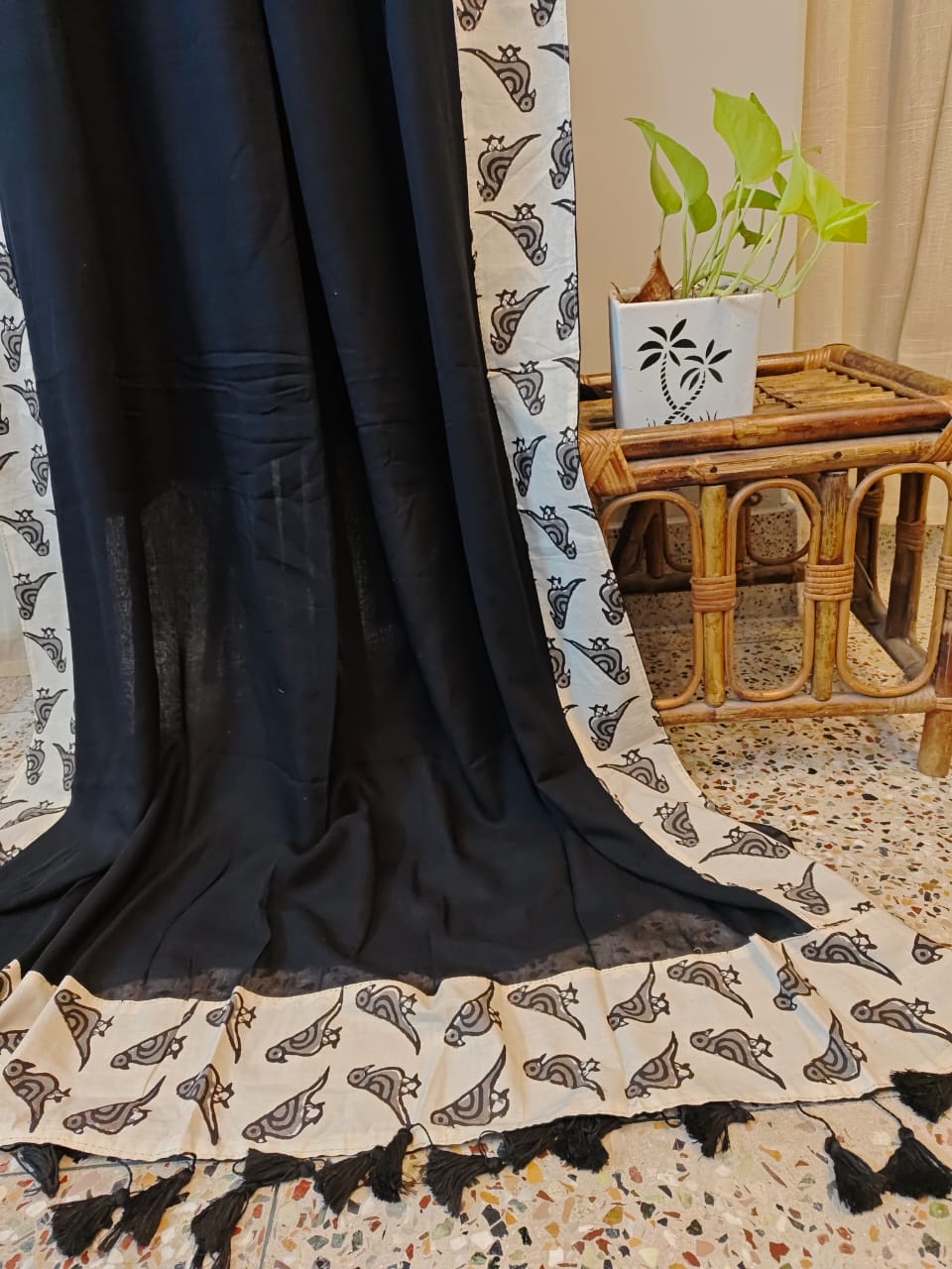 Panchhi Border Cotton (Saree)