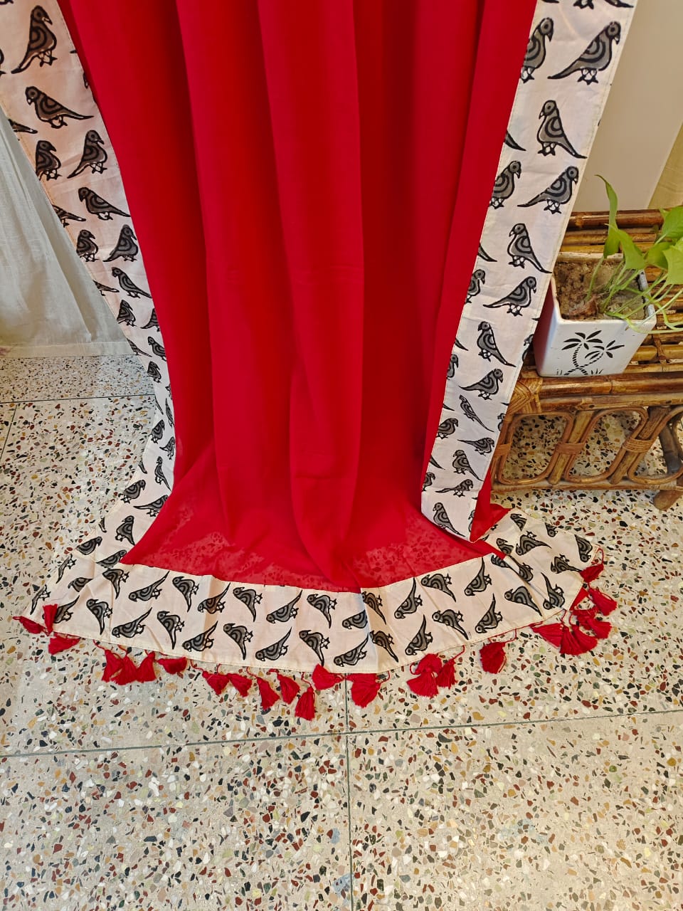 Panchhi Border Cotton (Saree)