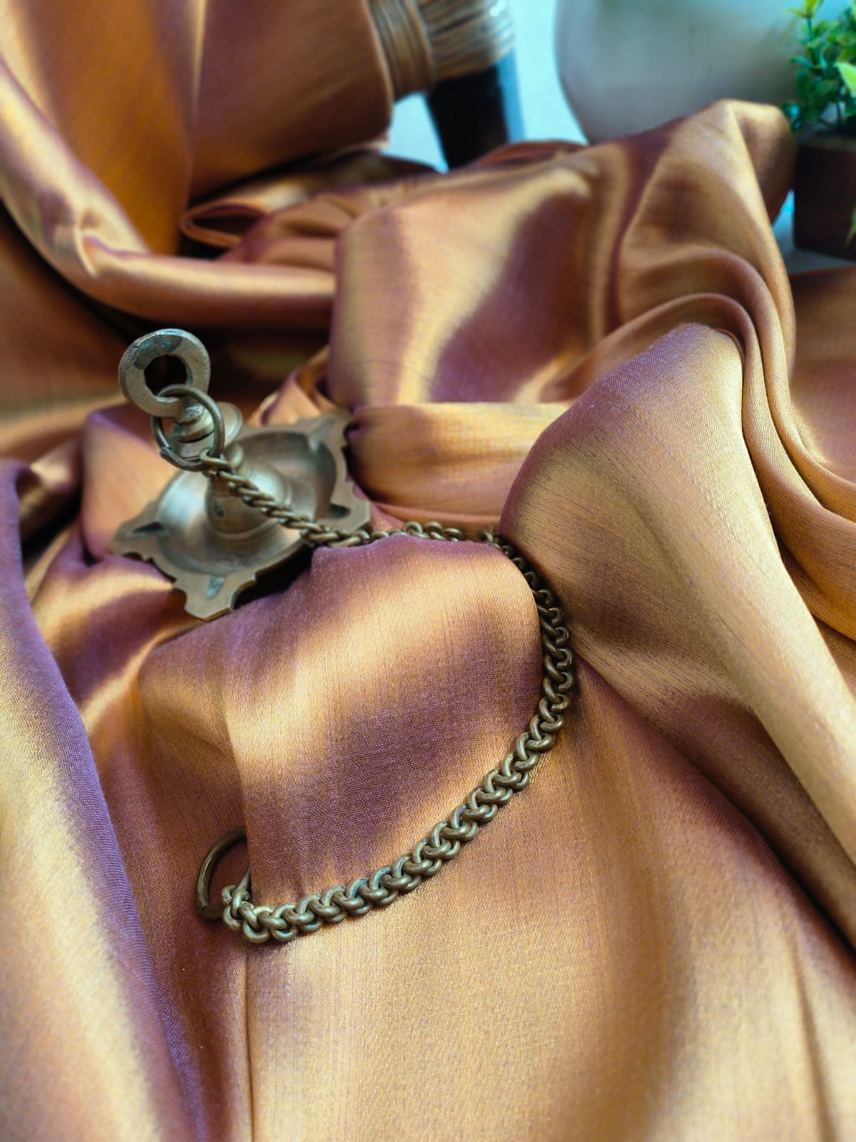 Shimmer Elegance Tissue (Saree)