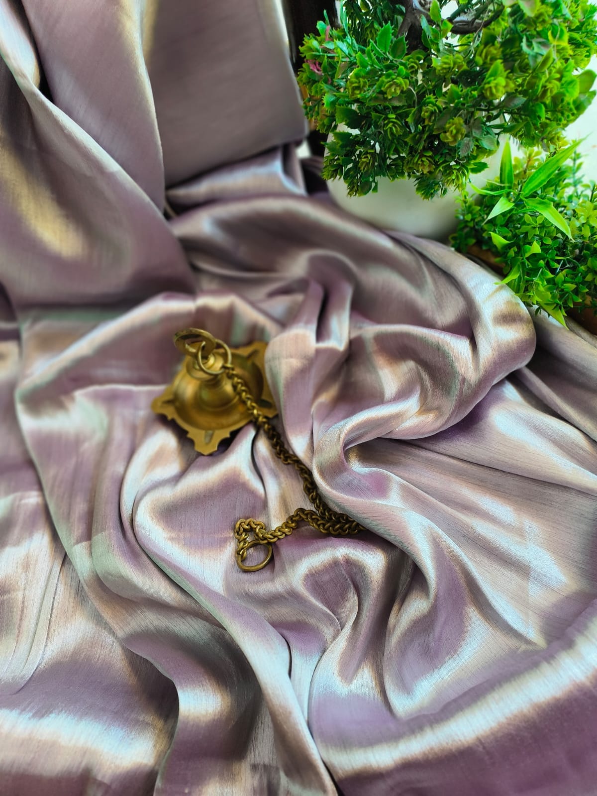 Shimmer Elegance Tissue (Saree)