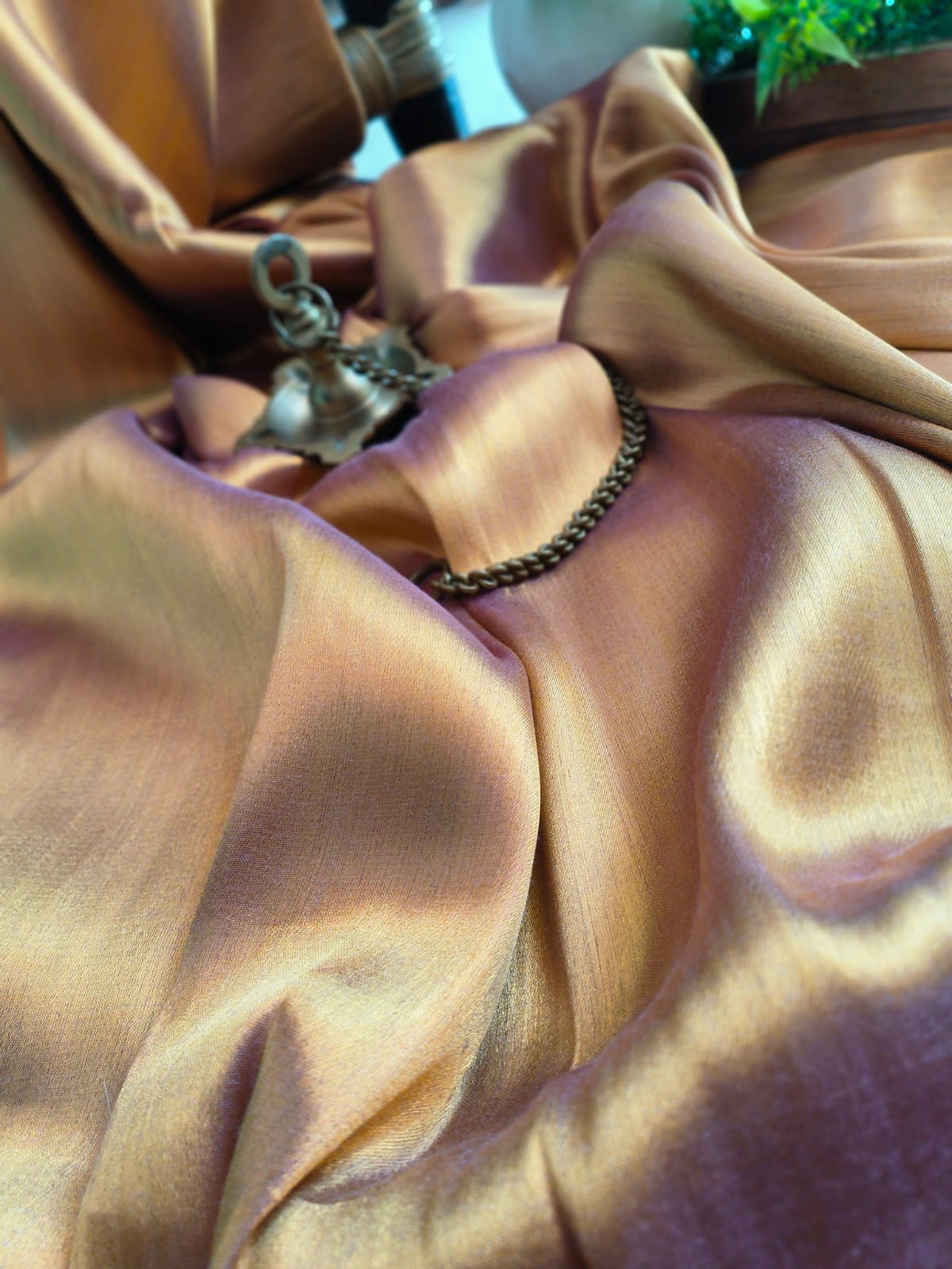 Shimmer Elegance Tissue (Saree)