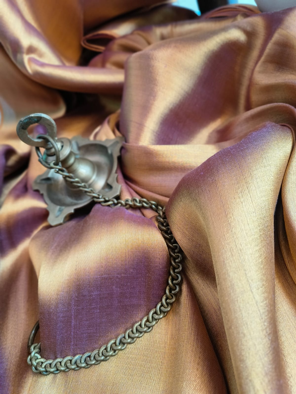 Shimmer Elegance Tissue (Saree)