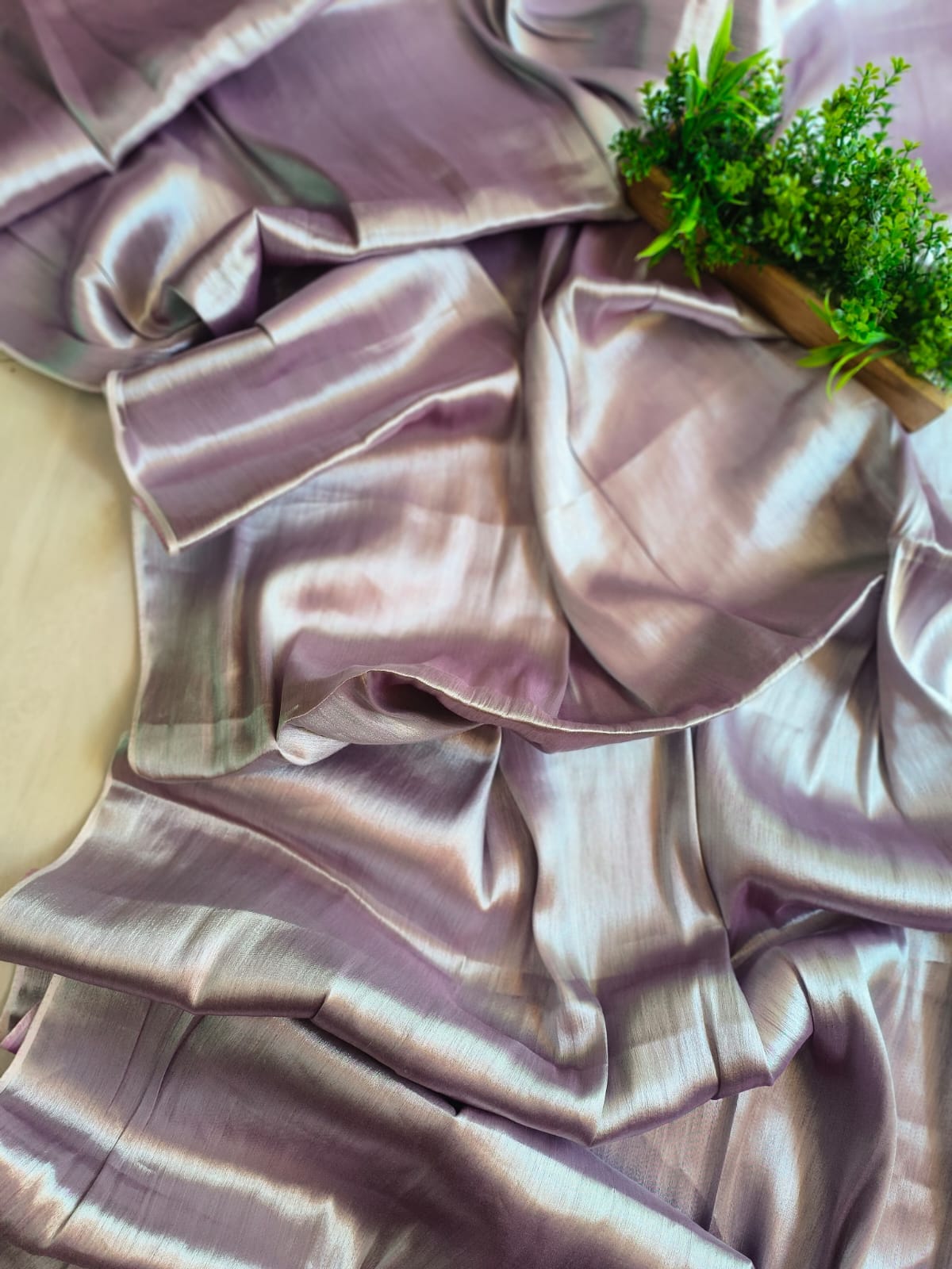 Shimmer Elegance Tissue (Saree)