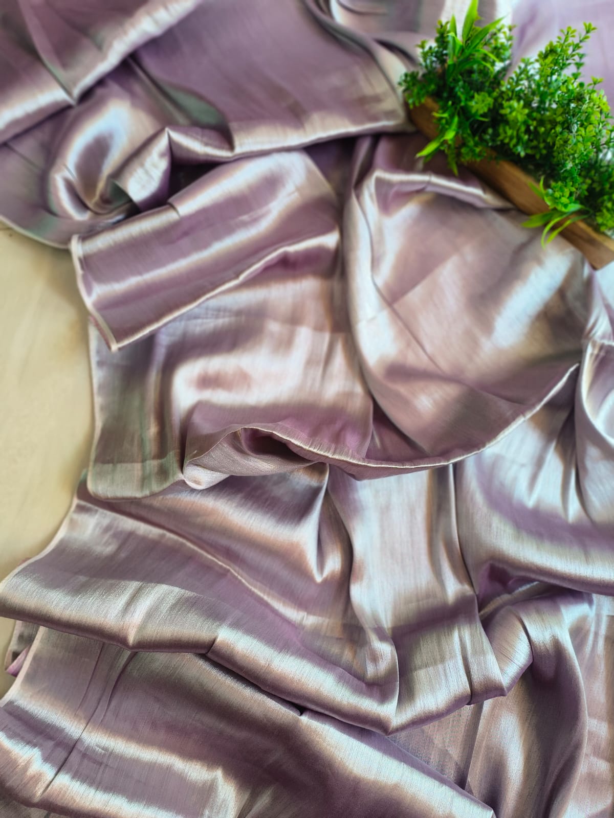 Shimmer Elegance Tissue (Saree)