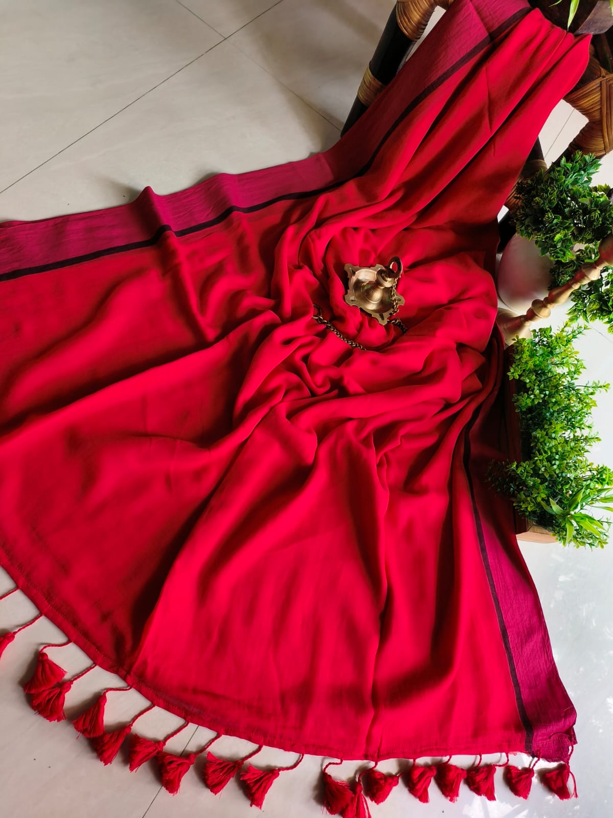 Shades of Mulmul (Saree)