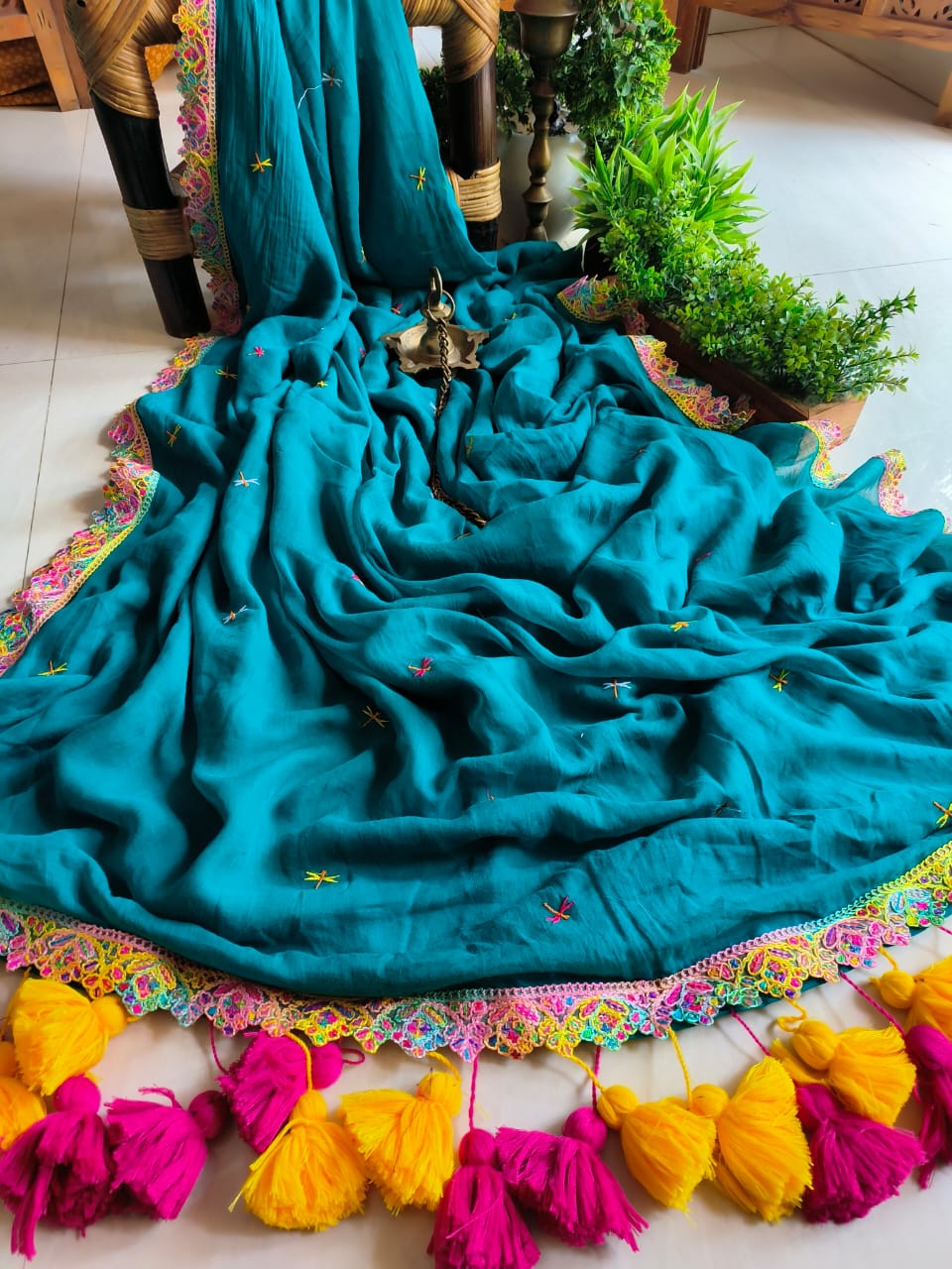 Grasshopper Cindrella Tassel (Saree)
