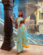 Sunflower Cindrella Tassel Mulmul (Saree)