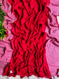 Shades of Stripes Mulmul (Saree)